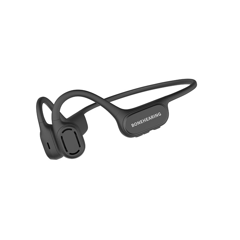 BOCOOLIFE BoneHearing F2 | Open-Ear Bone Conduction Hearing Aid Headphones for Mild Hearing Loss – Bluetooth, DSP Dual Mic, Fast Charging, IPX5