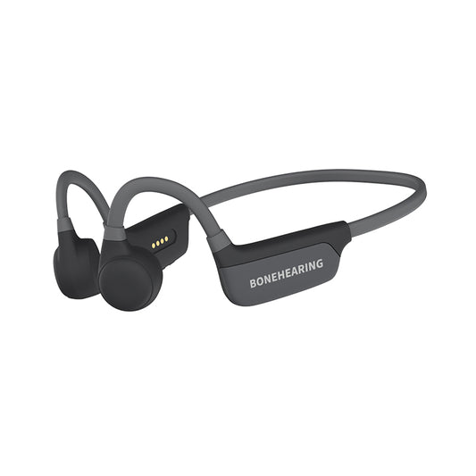 BOCOOLIFE Bone Conduction Hearing Aid Headphones – Wireless, Noise Cancelling, IPX5 Waterproof Sports Headset